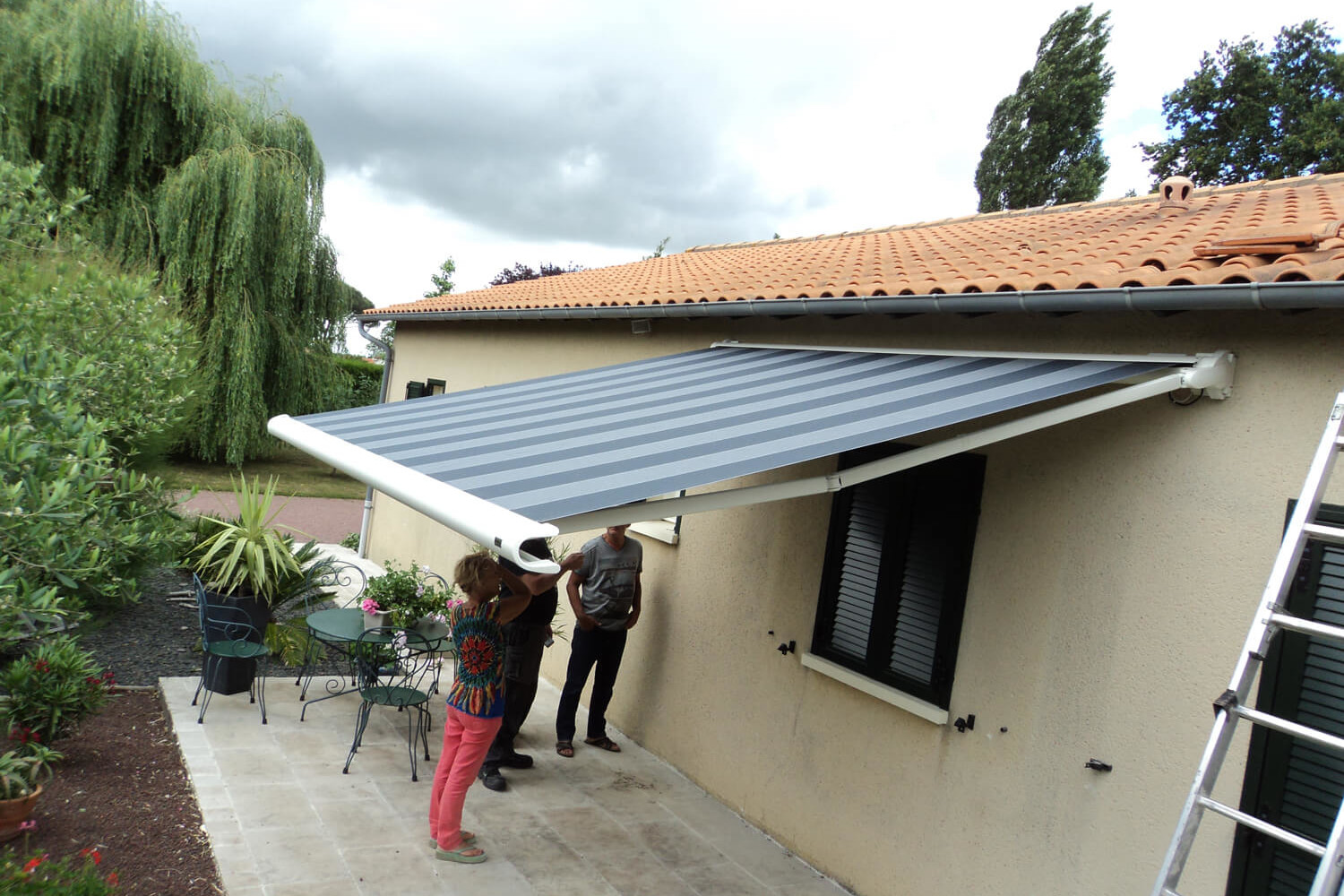 Store de terrasse